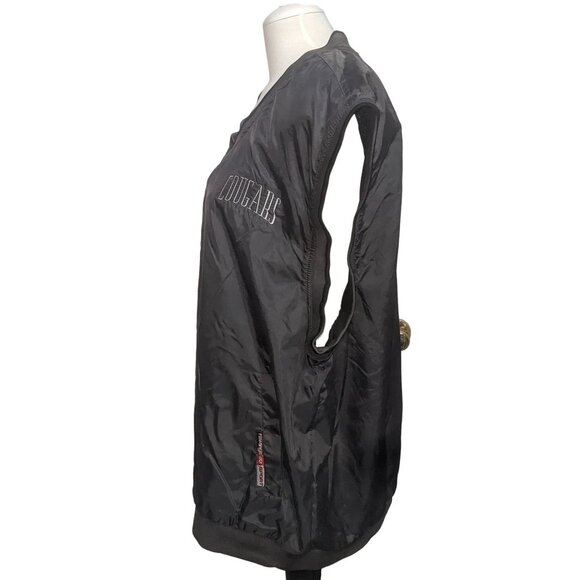 Rawlings Cougars Sleeveless Water Repellant Windbreaker Vest Sz 2XL Mens Black N - Picture 5 of 9
